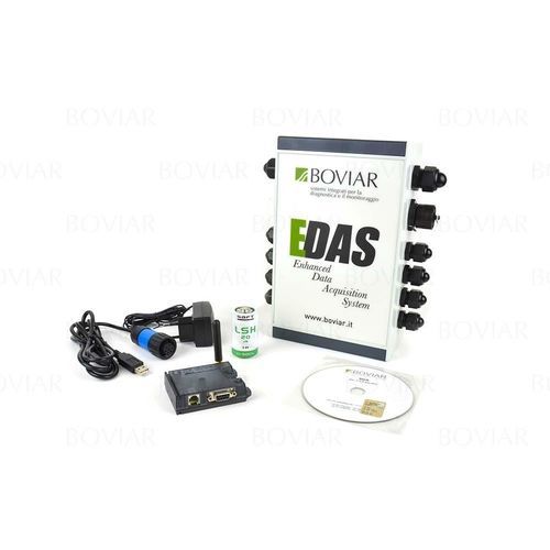 Centralina di acquisizione dati di temperatura - EDAS - BOVIAR SRL - multicanale / sporgente / programmabile