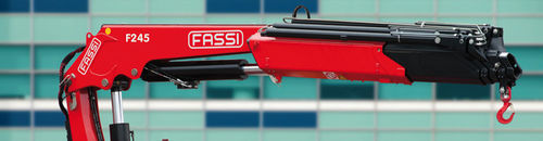 Gru montata su camion - F245A.0 series - Fassi gru S.p.A - con braccio articolato / telescopica / di carico