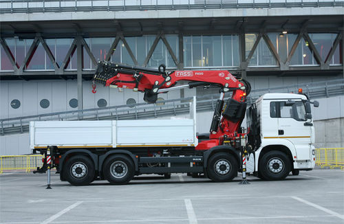 Gru per applicazioni pesanti - F660RA he-dynamic series - Fassi gru S.p.A - montata su camion / con braccio articolato / telescopica