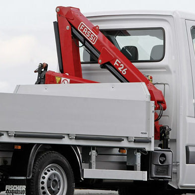 Gru montata su camion - F26A active series - Fassi gru S.p.A - con braccio / di sollevamento / con motore a combustione