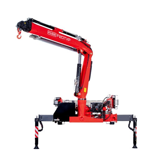 Gru montata su camion - F120ATXP series - Fassi gru S.p.A - con braccio / fuoristrada / per subappalto