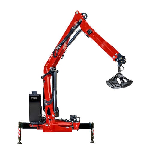 Gru montata su camion - F245AZ xe-dynamic - Fassi gru S.p.A - con braccio / forestale / per cantiere