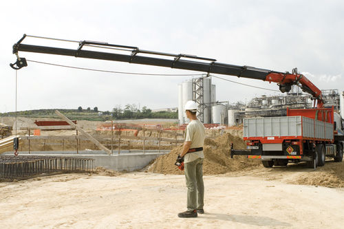 Gru montata su camion - F385A.2 series - Fassi gru S.p.A - con braccio / telescopica / per cantiere