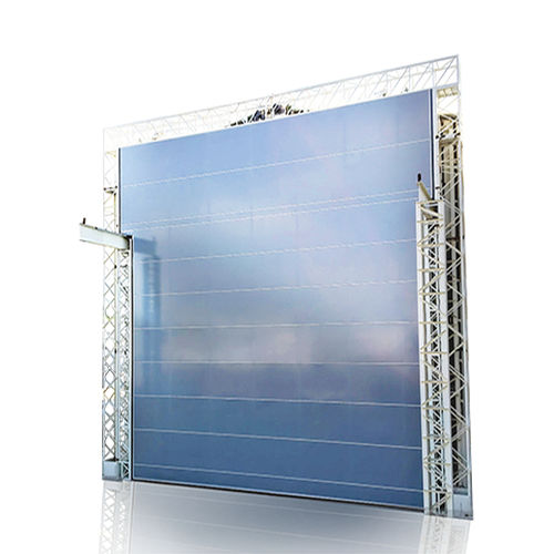 Porta per carroponte - SHIPYARDDOOR (Hangar Door | High Speed Door) - ad impacchettamento / in acciaio / in tessuto