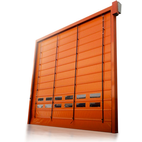 Porta rapida - SHIPYARDDOOR (Hangar Door | High Speed Door) - ad impacchettamento / in acciaio / in tessuto