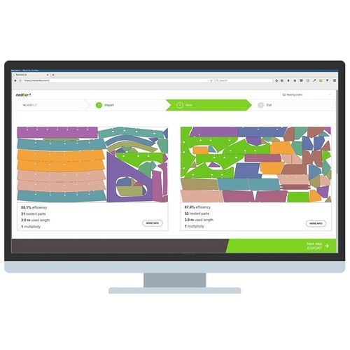 Software di nesting - Nest&Cut - ALMA - cloud / basato sul web