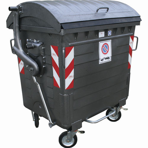 Cassonetto in metallo - GRA-200BSC - GRECO-ECOLOGY - per rifiuti urbani / per carta / per materie plastiche