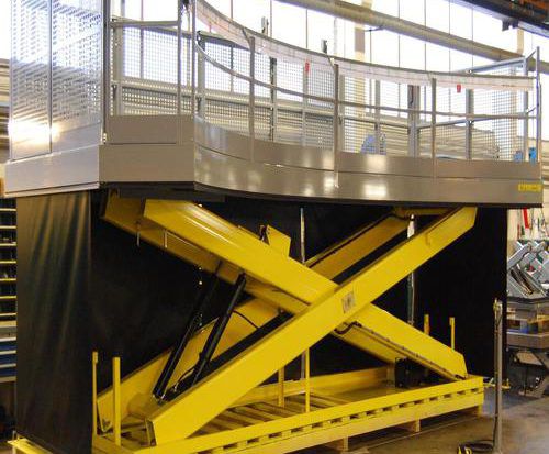 Piattaforma di sollevamento - g4energy srl - per assemblaggio / di trasferimento / di stoccaggio