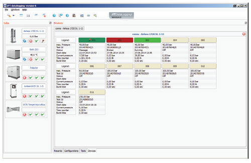 Software di misura - IptData­Logging® - IPT Institut für Prüftechnik Gerätebau GmbH & Co. KG - per reportistica / per test / di controllo qualità