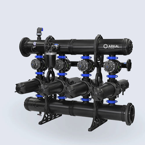 Sistema di filtrazione a disco - 4″ Spin Klin™ Apollo® Twin - Amiad Water Systems - per acqua / automatico / autopulente