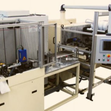 Macchina di produzione di cuffie chirurgiche - Cera Engineering - automatica / in continuo / ad ultrasuoni