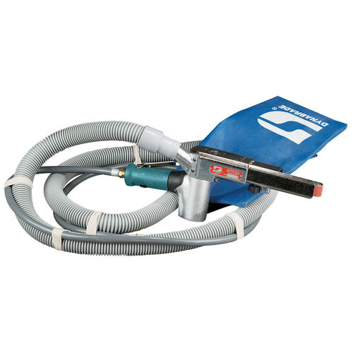 Levigatrice a nastro - 40330 - DYNABRADE Europe - pneumatica / per legno / con aspiratore