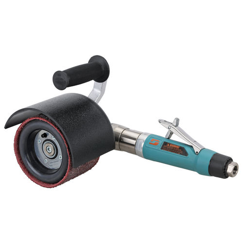 Levigatrice e lucidatrice angolare - 13450 - DYNABRADE Europe - portatile / pneumatica / per metallo
