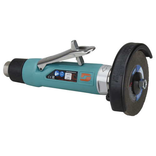 Smegliatrice da taglio portatile - 52373 - DYNABRADE Europe - pneumatica / dritta / con scarico posteriore