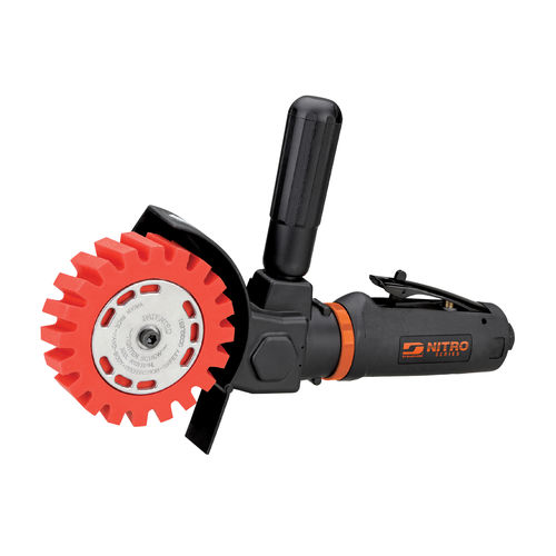 Levigatrice e lucidatrice a rulli - NZ1 - DYNABRADE Europe - angolare / portatile / pneumatica