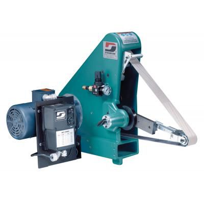Rettificatrice piana - 64861 - DYNABRADE Europe - per lamiera metallica / controllata da PLC / a velocità regolabile