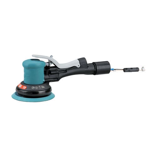 Levigatrice rotorbitale - 58603 - DYNABRADE Europe - pneumatica / compatibile con un sistema di aspirazione centralizzato