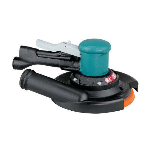 Levigatrice a disco - 58446 - DYNABRADE Europe - pneumatica / per operazione di finitura / compatibile con un sistema di aspirazione centralizzato