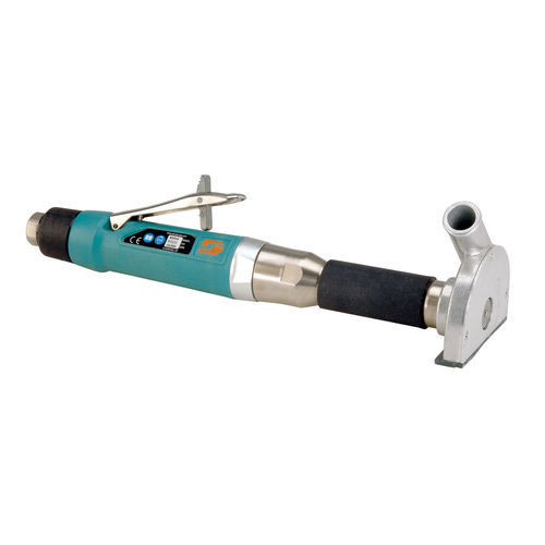 Smegliatrice da taglio portatile - 52537 - DYNABRADE Europe - pneumatica / con scarico posteriore / dritta