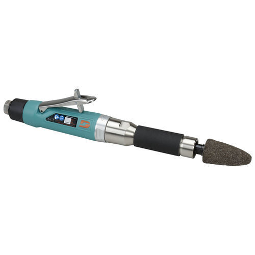 Smerigliatrice pneumatica - 52722 - DYNABRADE Europe - dritta / con scarico posteriore / industriale