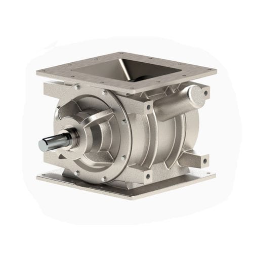 Valvola rotante per trasporto pneumatico - XTR-CI series - ACS Valves - per materiali sfusi / per prodotti alimentari / per applicazioni farmaceutiche