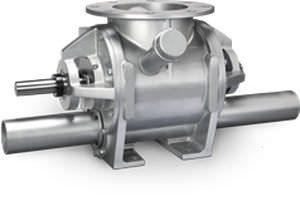 Valvola rotante per trasporto pneumatico - BT series - ACS Valves - per materiali sfusi / flangia rotonda