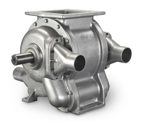 Valvola rotante per trasporto pneumatico - Aero-Flow™ series - ACS Valves - per materiali sfusi / flangia quadrata