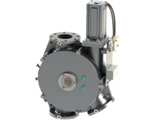 Valvola rotante per trasporto pneumatico - ACS Valves - per granulati / per pulverulenti / flangia rotonda