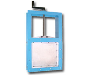 Valvola a lama - ACS Valves - a comando pneumatico / di arresto / in acciaio