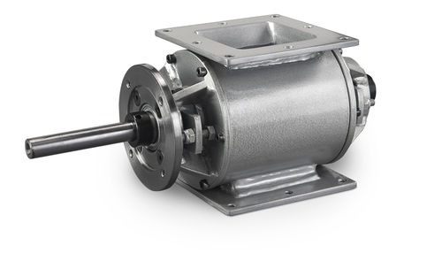 Valvola rotante per trasporto pneumatico - Mini 19 series - ACS Valves - flangia quadrata