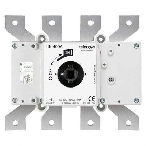 Interruttore-sezionatore 4 poli - S6-0400D0 series - Telergon - 3 poli / 2 poli / industriale