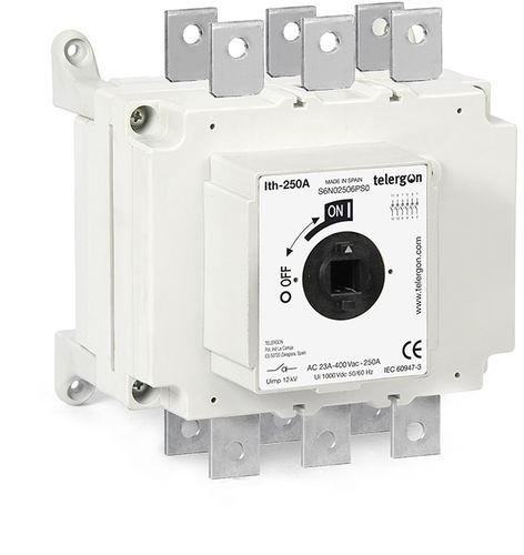 Interruttore-sezionatore motorizzato - S6N0250PSC - Telergon - multipolare / industriale