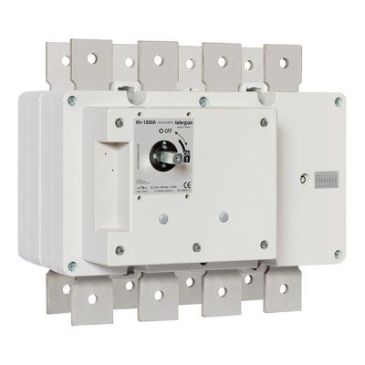 Interruttore-sezionatore motorizzato - S5N1600PSC  - Telergon - multipolare / montato su binario elettrificato / industriale