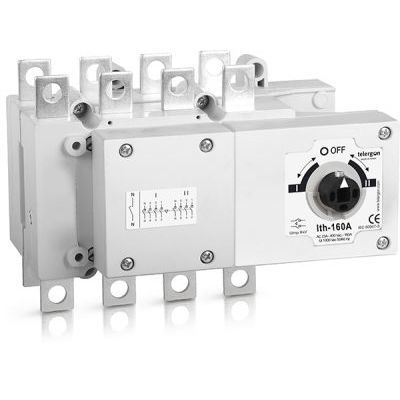 Commutatore-invertitore manuale - S5F25003PS0 series - Telergon - per binario elettrificato / 3 poli / 4 poli