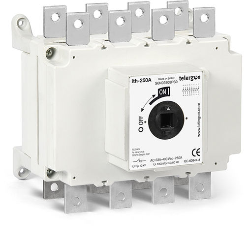 Interruttore-sezionatore multipolare - S6N0160 - Telergon - AC / montato su binario elettrificato / industriale