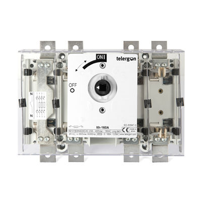 Interruttore-sezionatore motorizzato - M210250 - Telergon - 4 poli / 3 poli / AC