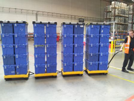 Pallet in plastica - Pally & Lid - Loadhog - euro / per movimentazione / con coperchio