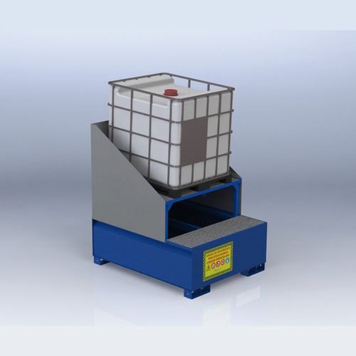 Vasca di ritenzione per contenitore IBC - 1 122 - 1 550 l - Morandin Contenitori Industriali