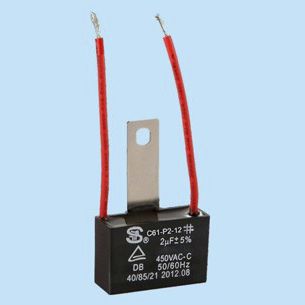 Condensatore a film di polipropilene metallizzato - C61-P2-1Y - Sheng Ye Electric Co.,ltd - incapsulato / autoriparante / ad uso industriale