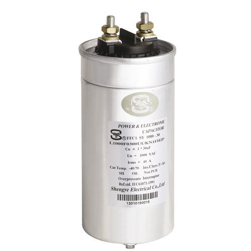 Condensatore di filtraggio - FFC1 - Sheng Ye Electric Co.,ltd - a film di polipropilene metallizzato / cilindrico / da avvitare