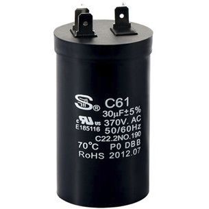 Condensatore a film di polipropilene metallizzato - CBB60-I - Sheng Ye Electric Co.,ltd - cilindrico / ad uso industriale / per motore elettrico
