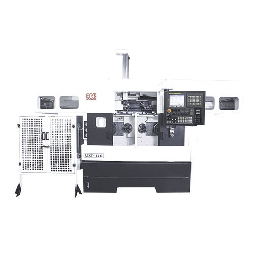 Macchina di tornitura CNC - LCXT-12 G - ACE DESIGNERS Limited - 3 assi / a doppia torre / compatta