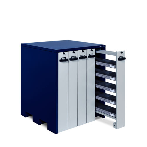 Armadio per prodotti sfusi - WKS Set T series - Apfel Metallverarbeitung GmbH - di stoccaggio / a pavimento / a cassetti