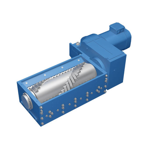 Trituratore monoalbero - WZ 6 - ARP GmbH & Co. KG - di trucioli / di metallo / per rifiuti