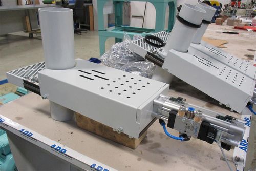 Valvola a ghigliottina - DN 80/DN 100 - ARP GmbH & Co. KG - pneumatica / per aspirazione