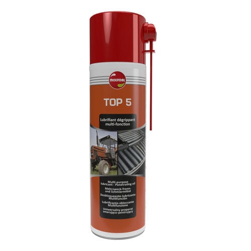 Spray multifunzione - TOP 5 - MOLYDAL - lubrificante / anticorrosione / sbloccante