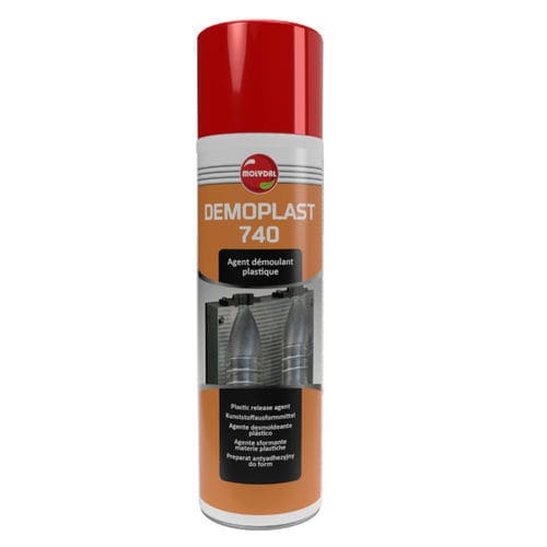 Agente di distacco in spray - DEMOPLAST 740 - MOLYDAL - per l'industria plastica / per materie plastiche / al silicone
