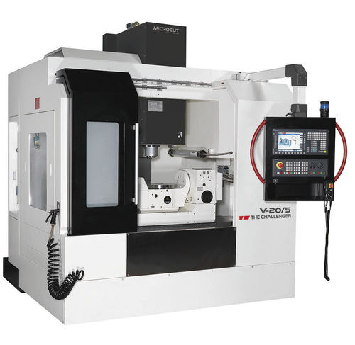 Centro di lavoro CNC 3 assi - V20/5 - Buffalo Machinery Co. Ltd. - verticale / con tavola rotante / a due mandrini