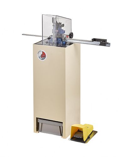 Punzonatrice-cesoia manuale - GH3-P  - Grangier Constructeur - pneumatica / per guida DIN / cesoiatura