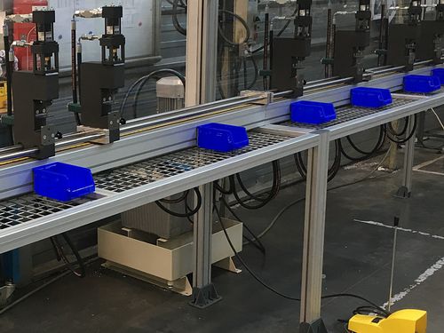 Punzonatrice idraulica - Grangier Constructeur - per profilati in alluminio / per lamiere / di foratura